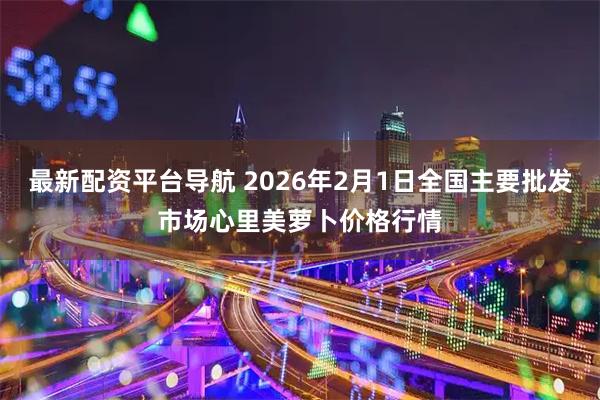 最新配资平台导航 2026年2月1日全国主要批发市场心里美萝卜价格行情